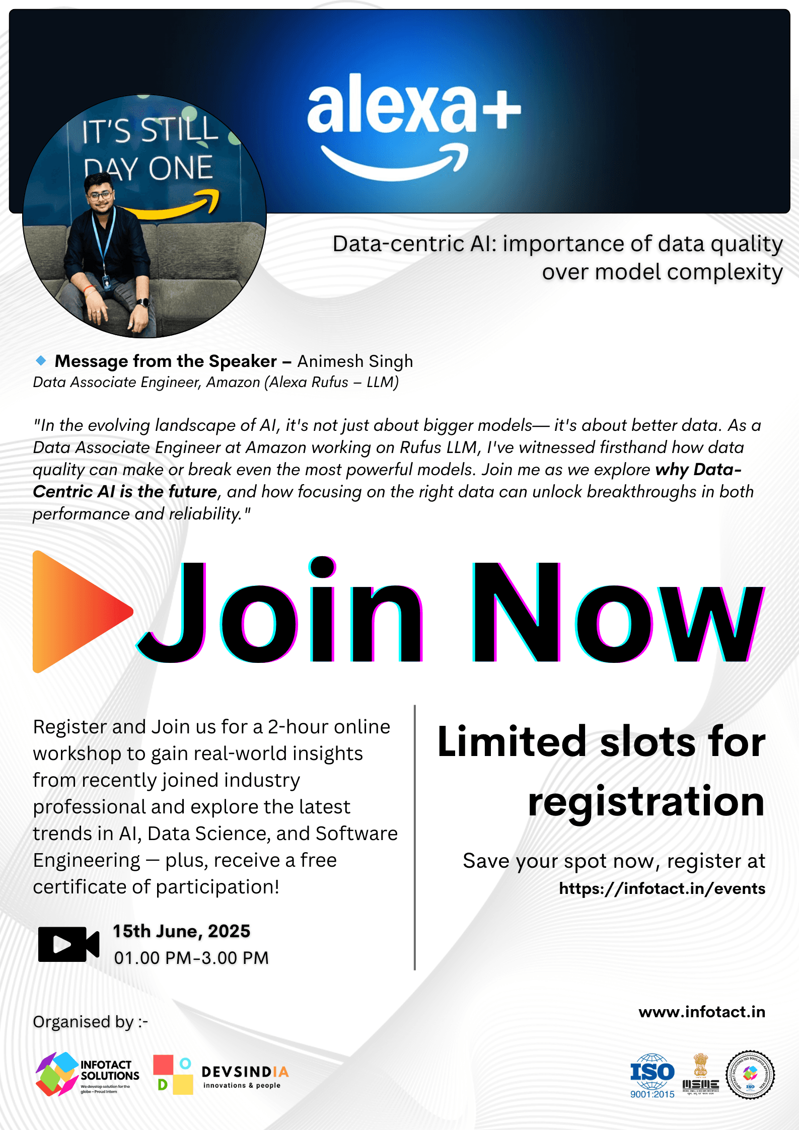 Workshop poster